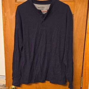 Men's Black Long Sleeve Shirt